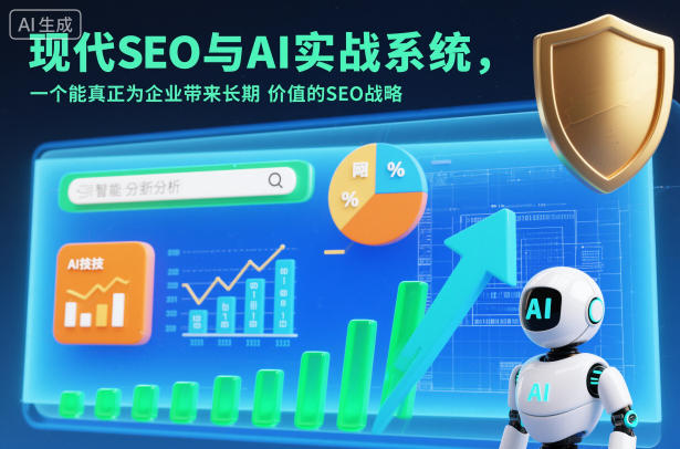 现代SEO与AI实战系统，一个能真正为企业带来长期价值的SEO战略(英语+中文字幕)-朽念云创