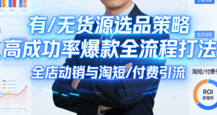 子鹏讲电商·淘宝私家班(更新2026)-朽念云创