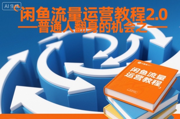 闲鱼流量运营教程2.0——普通人翻身的机会之一-朽念云创